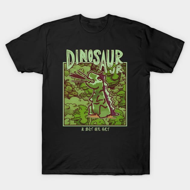 Dinosaur Original fanart T-Shirt by faeza dsgn